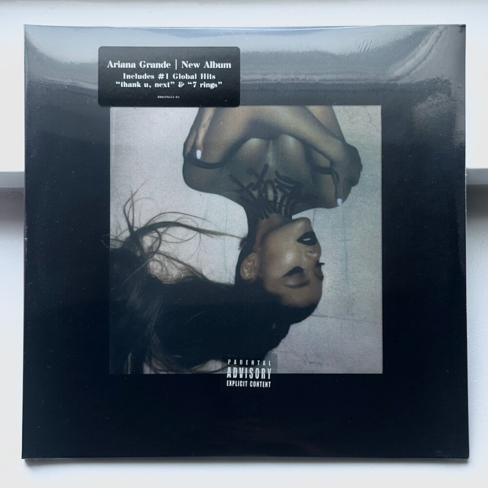 Ariana Grande – Thank U, Next (2LP) Pink & Clear Split Vinyl